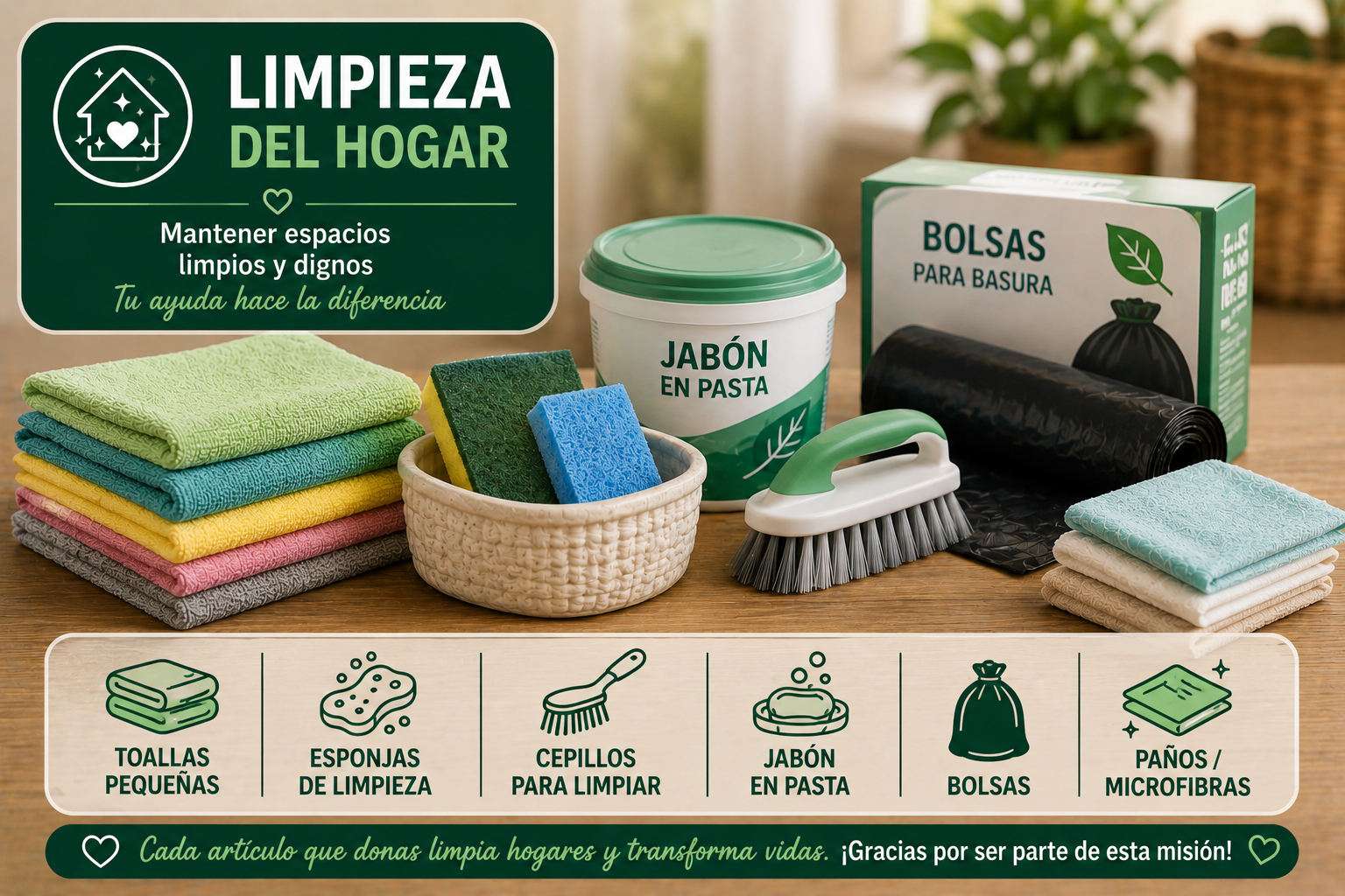 Limpieza del hogar