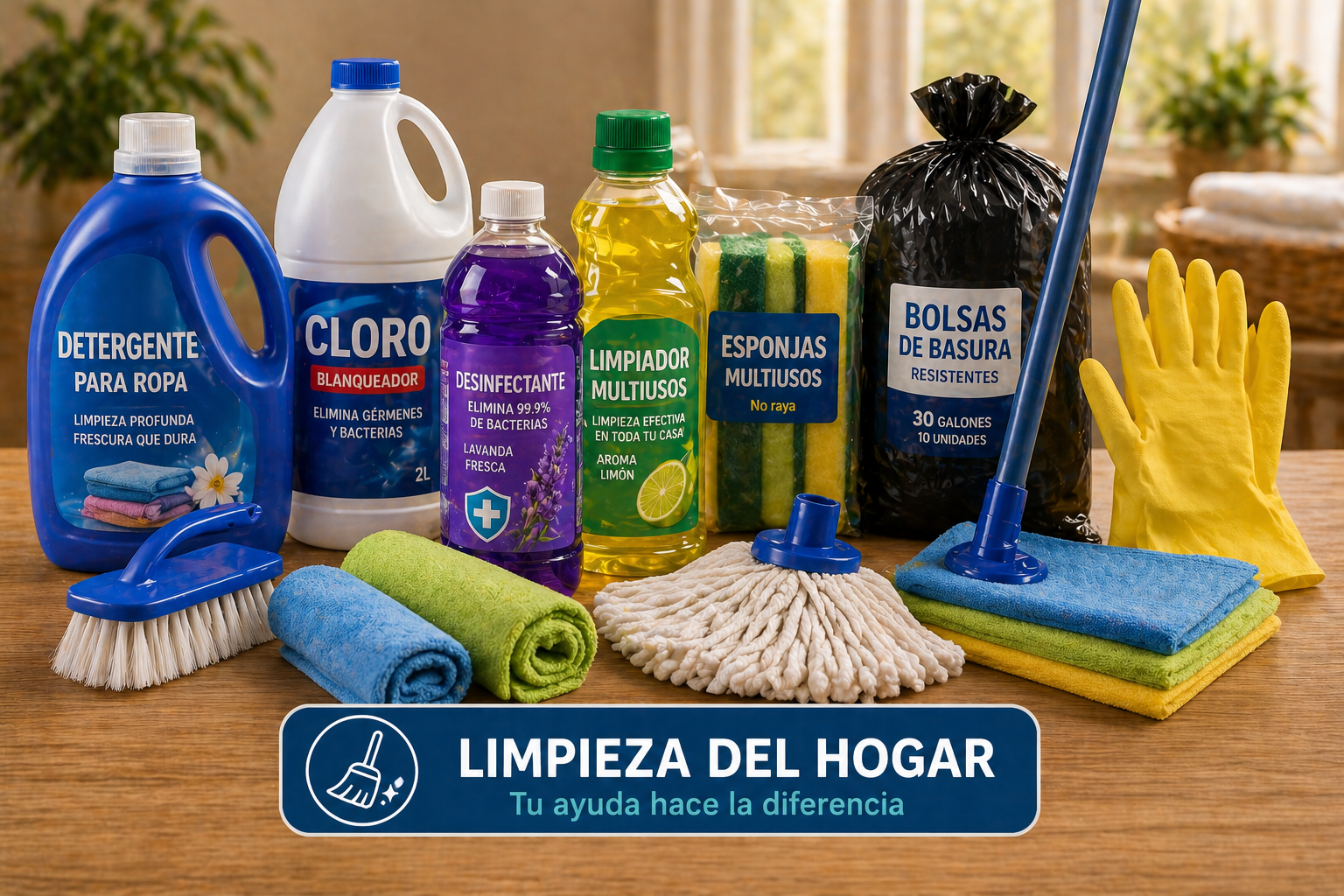 Limpieza del hogar